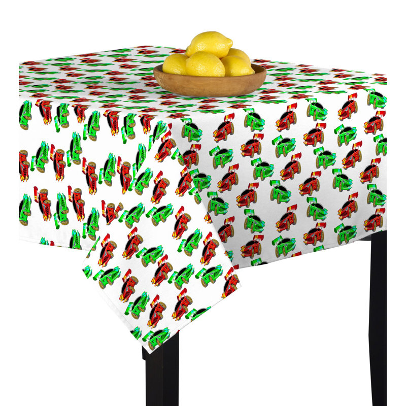 Cordual Geometric Square Tablecloth, 90" x 90"