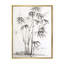 Bambou monochrome rétro II, reproduction sur toile-59708357-59708356