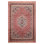 6x9 Hand Knotted Wool Rose Traditional Medallion Rug