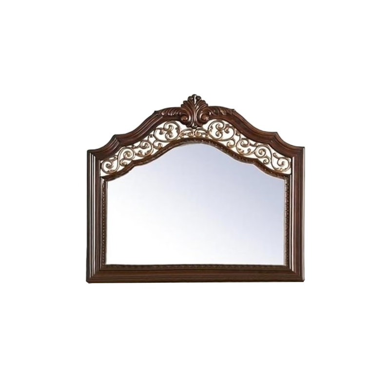 Miroir transitionnel l 48,4 ", cerisier brun