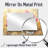 Peonies In The Wheatgrass Field I - Floral Accent Wall Mirror - Printed On Metal-908606304