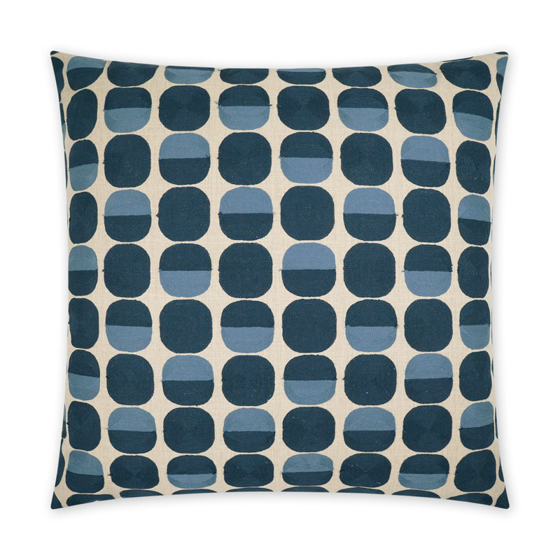Zuri Pillow Cover & Insert, Prussian, Rectangle 14"H x 24"W