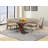 Belon Modern Extendable Laminated Wood Dining Table