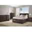 Ensemble de chambre à coucher avec lit plateforme et rangement Modern-1810914661-1810914663