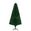 Sapin de Noël artificiel illuminé de 6 pi avec branches réalistes, 24 lumières DEL multicolores, fibre optique et 230 pointes