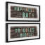 Cadre photo, ensemble d'art textuel sur papier-733007104