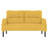 comfortable monochrome double sofa, suitable for living rooms and bedrooms-1449351045