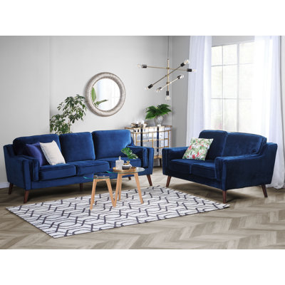 Forsyth 3 Seater Velvet Sofa