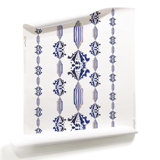 Charlie | Floral Stripe Wallpaper Double Roll