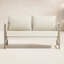 Naomie Acacia Loveseat with Wicker Rope