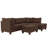Upholstered L-Shaped Sectional Reversible-24748818