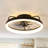 Jhonni 19" Ceiling Fans With Light Kit And Remote Control-1591627220