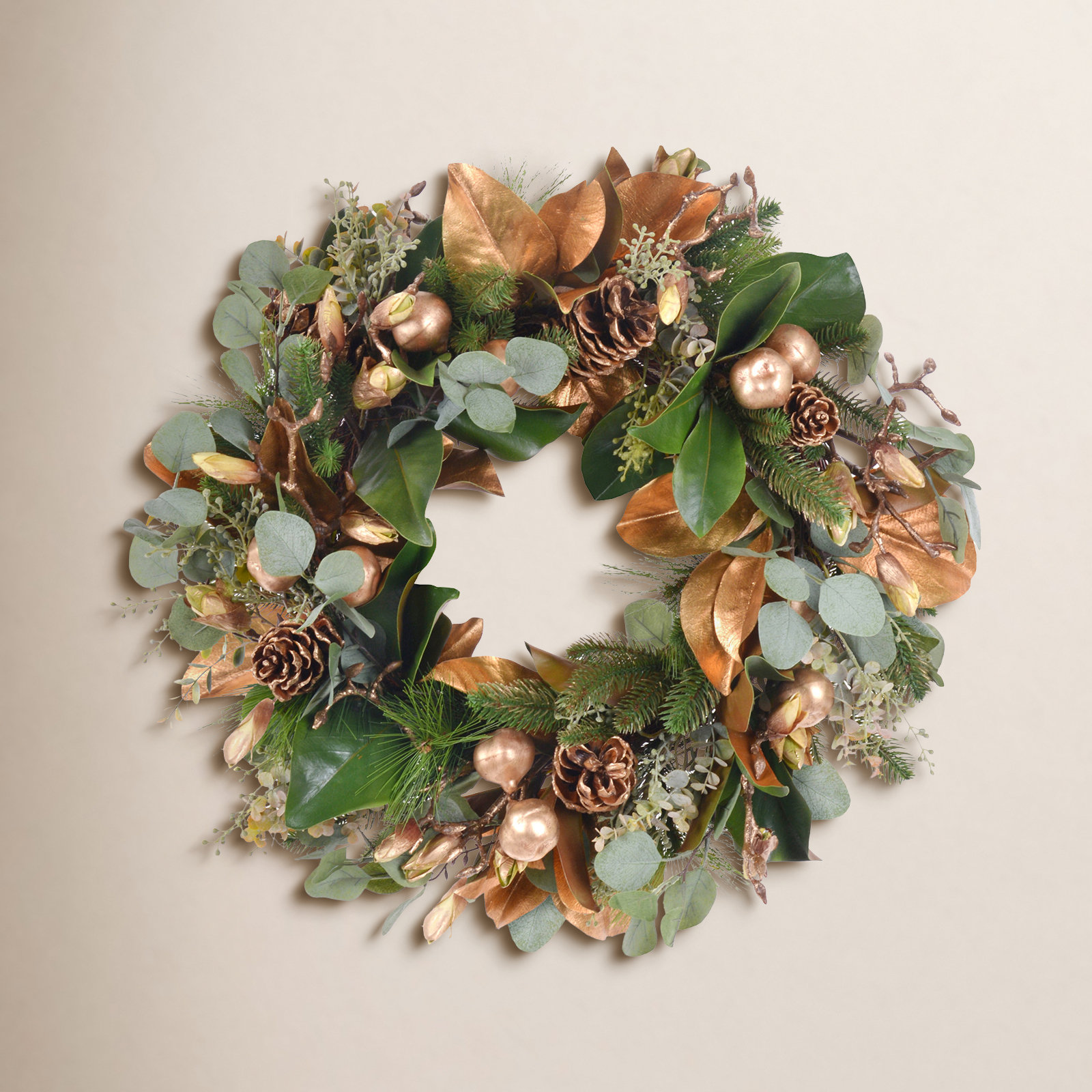 GOLDEN MIX COMBO WREATH