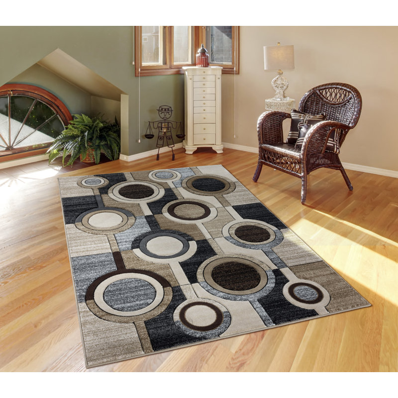 Adonia Geometric Indoor Rug, Rectangle 8'7" x 11'11"