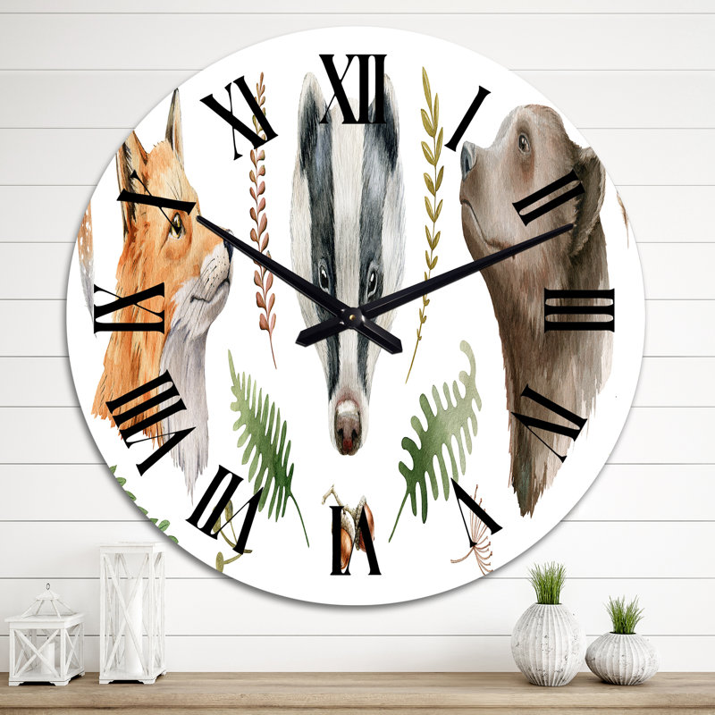 Horloge murale surdimensionnée, Grand