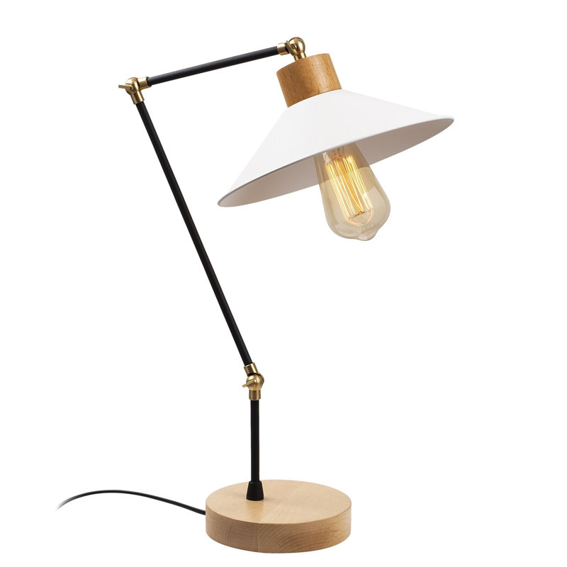 Lampe de table Bland, Blanc