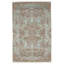 Tapis oriental gris foncé / bleu en laine noué à la main Alisha-Mae