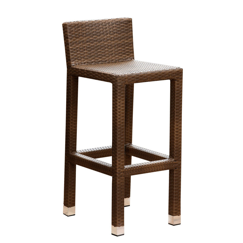 Arum Wicker Outdoor Stool