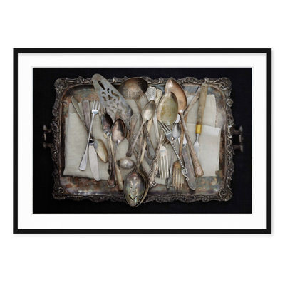 Antique Silver - Picture Frame Photograph