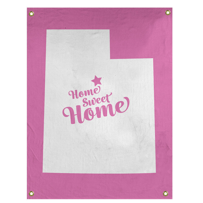 Tapisserie murale provo doux pour la maison, H 36 po x l 26 po, Rose
