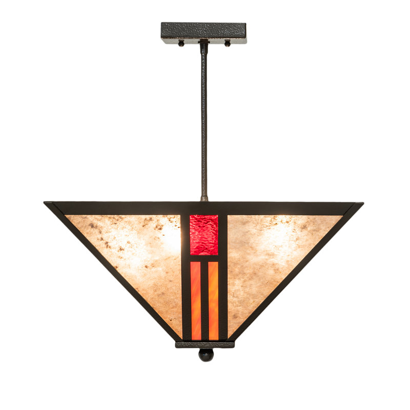 4 - Light Semi Flush Mount