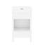 Meuble-lavabo simple 20,28 po avec lavabo en céramique-413874495