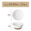 3-Piece 1620ml Sesame Glaze Stoneware Pasta Bowl Set-509946223