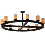 Rustic Lodge 12 - Light Chandelier