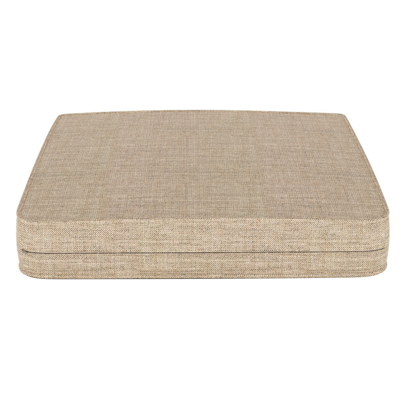Outdoor Sunbrella® Seat Cushion, Cast Ash Sunbrella® Plainweave