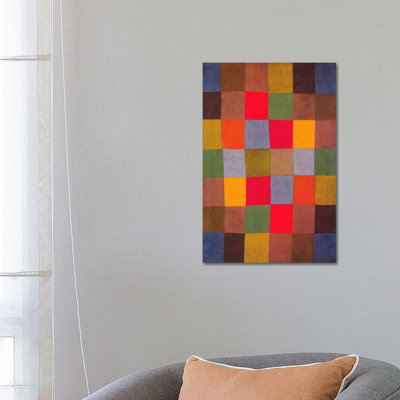 New Harmony by Paul Klee - 1 Piece Wrapped Canvas Wall Art