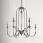 Lustre 9 lumières façon bougie Armona