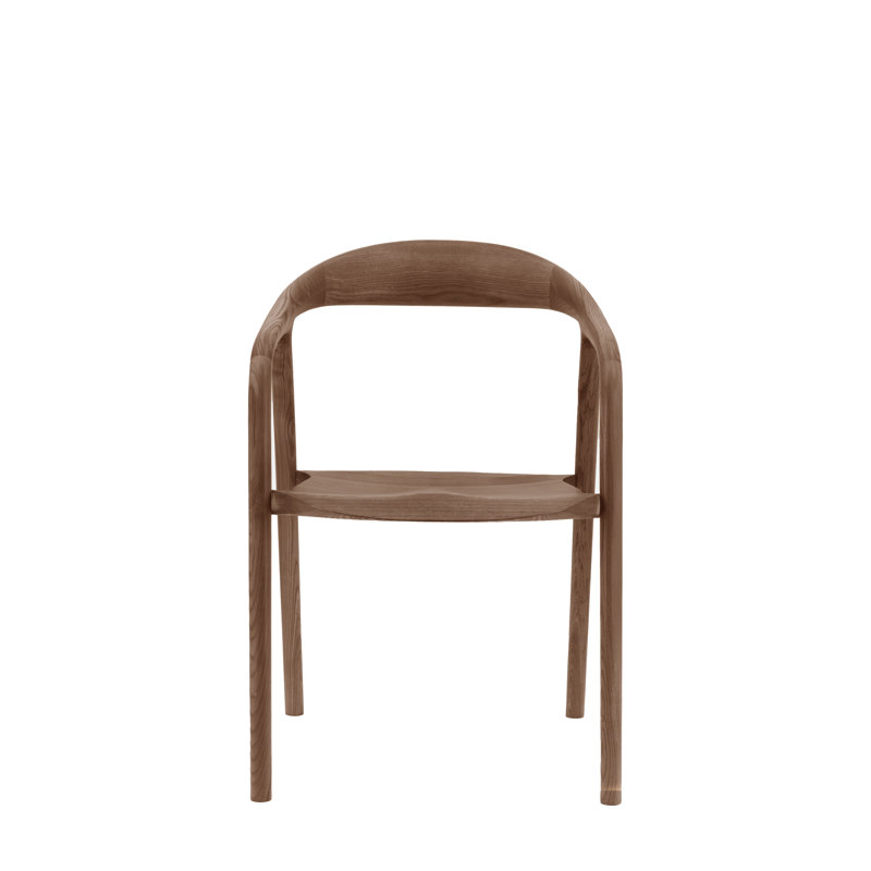 32cm H Accent in Brown, Espresso Wood