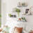 Riek 5 Piece Floating Shelf-826149875-826149872
