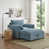 Bleu + chenille + 1 siège