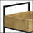 Hobbs - 16" Bar Cart - Natural