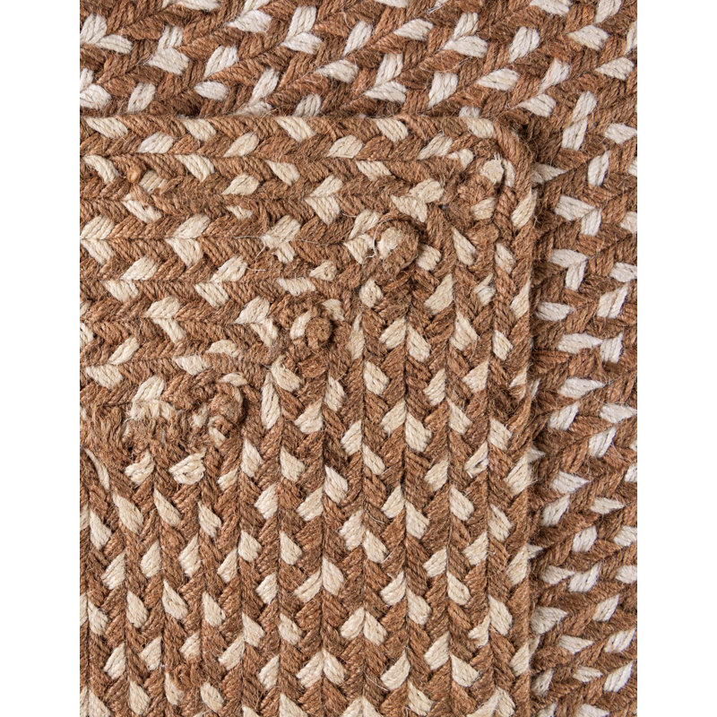  Tapis en jute tressé Tweed, Rectangle 9 po x 12 pi