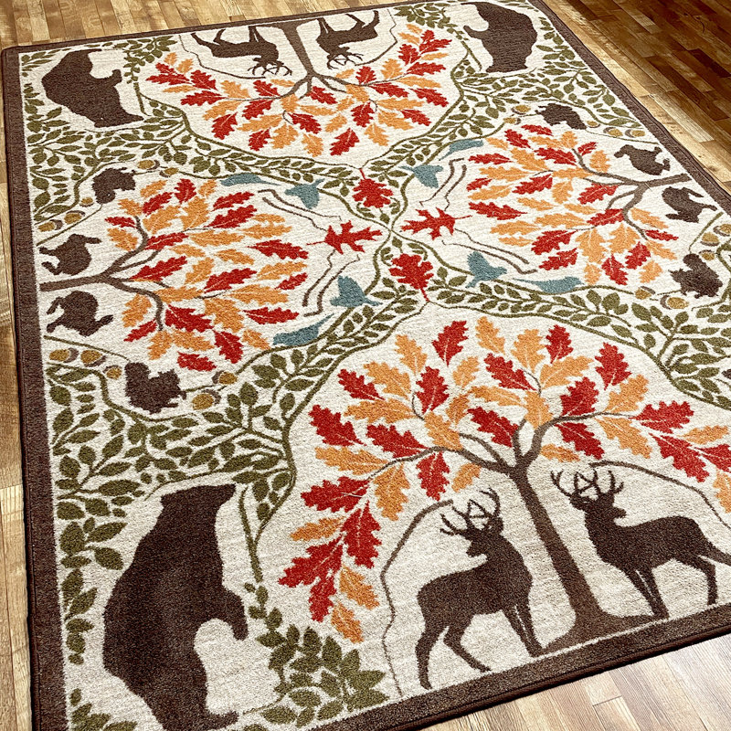 Dilauro Indoor Rug, Rectangle 5'4" x 7'8"