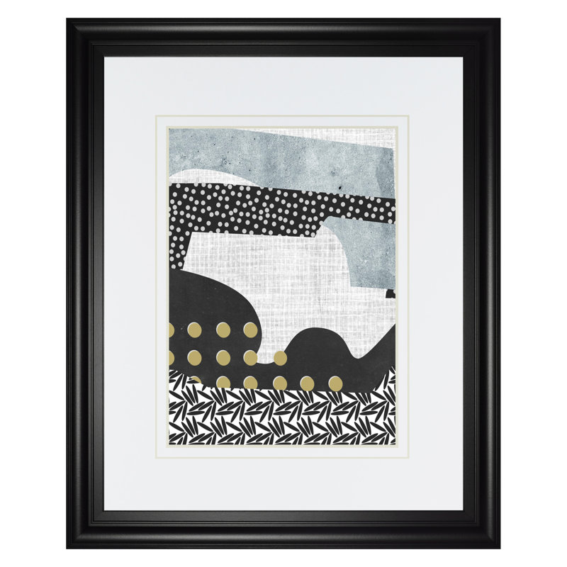 Art mural Winter Mood II - 34 po x 40 po - cadre noir