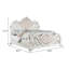 Grand lit, blanc perle-426862149-426862138