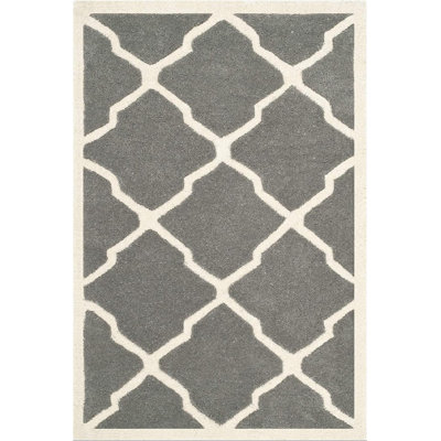 Carolene Hand Tufted Wool Geometric Rug