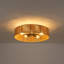 5 - Light 23.6'' Rattan Woven Natural Drum Rope Ceiling Light