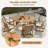 Jorvella 6 - Person Acacia Solid Wood Outdoor Dining Set with Cushions-276530180