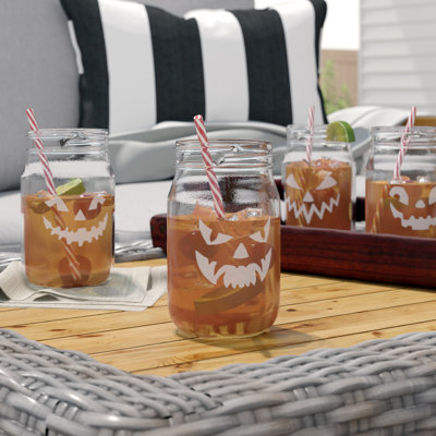 Thomas 16 oz. Mason Jar Set