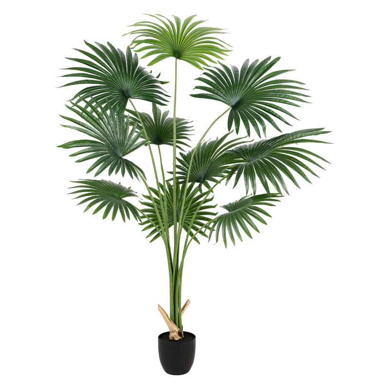 Faux Palm 71" Potted Tree