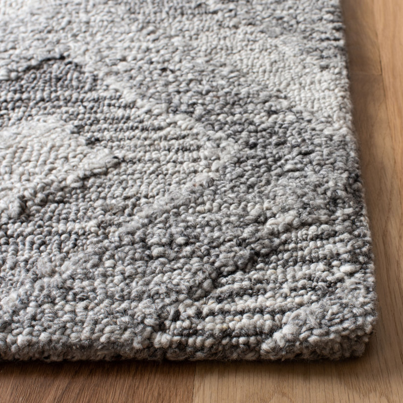Amelio Hand Tufted Performance Geometric Rug, Runner 2'3" x 8'