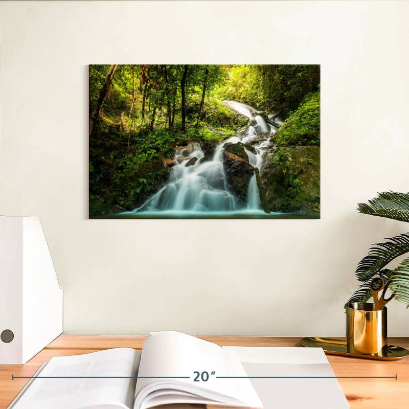 Alvord Hidden Rainforest Waterfall, 8" H x 12" W