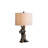24.75" In Bear On A Tree Polyresin Table Lamp