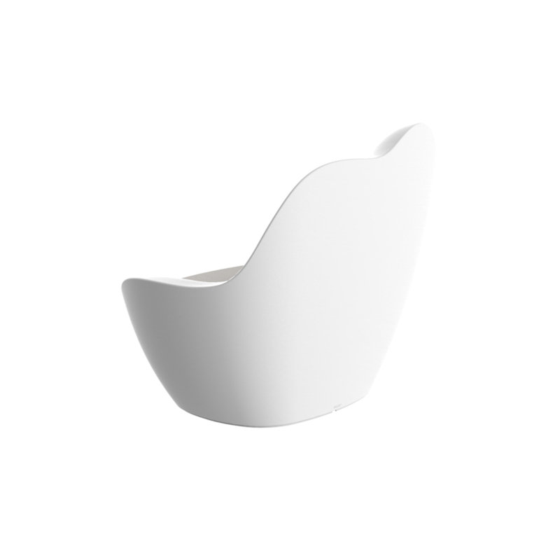Sabinas - Resin Lounge Chair - Basic, White