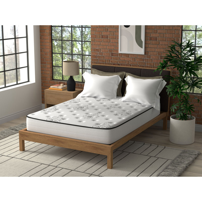 Matelas hybride moyen 9 po Wayfair Sleep, Twin, 9"