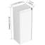 Armoire murale de salle de bain 12 po, 6 portes à fermeture douce, blanc, touche moderne, rangement abondant pour une sophistication captivante, fonctionnalité spacieuse et fonctionnelle